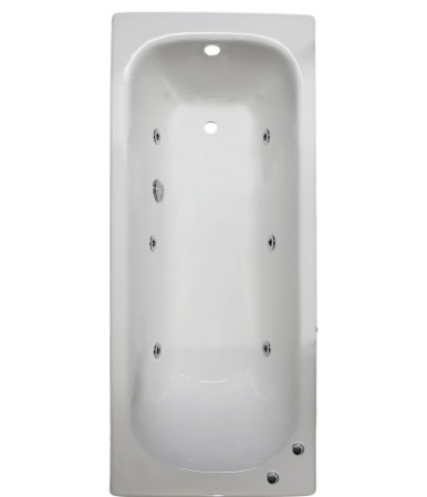 Ванна Goldman Classic 180x80 с гидромассажем (без ручек)