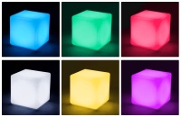 Светильник Куб 10 питание от сети 220В, RGB